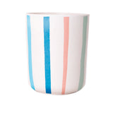 Bright Stripe Reusable Bamboo Cup