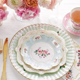 Vintage Floral Side Plates