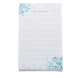Edge Painted Notepad : Today's Bucket List