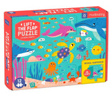 LIFT THE FLAP: Ocean Party Puzzle [12 Pieces]