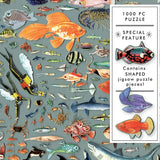 Deepest Dive Puzzle With Shaped Pieces [1000 Pieces]