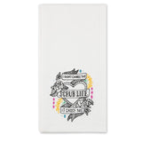 It Chose Me Dish Towel